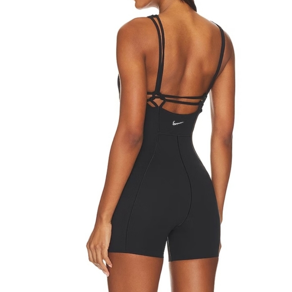 Nike Pants - Nike Yoga Dri Fit Luxe 5 Inch Jumpsuit in Black